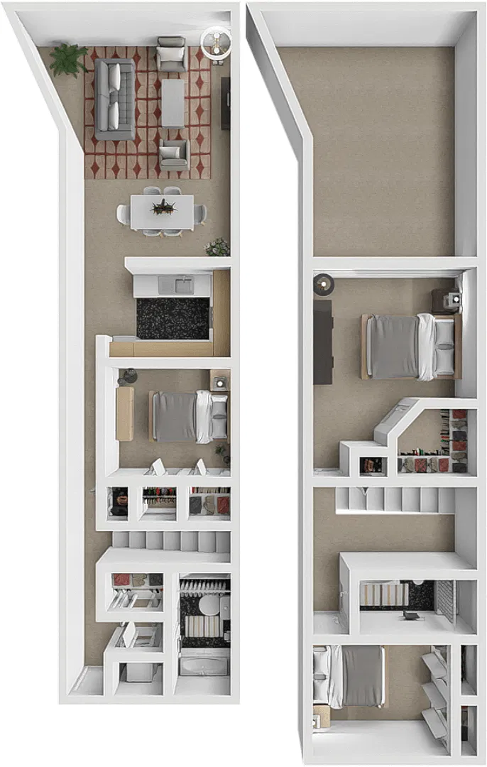 Floor plan Diploma Den - Faculty Lounge - Semester Suite
