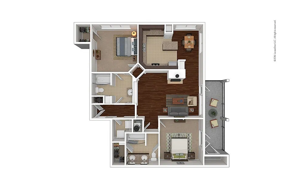 Floor plan Rearden