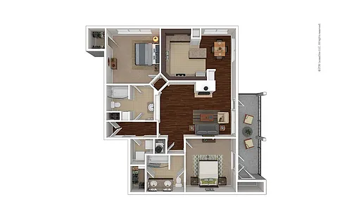 Floor plan Rearden
