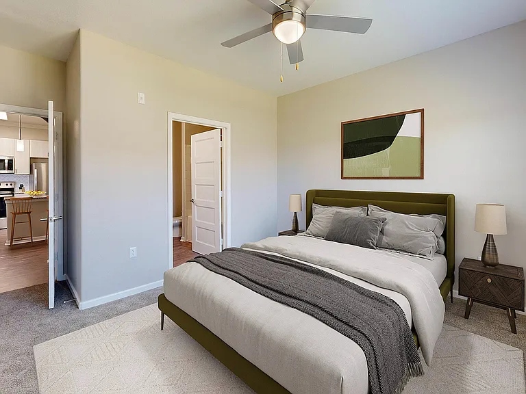 Newly Renovated Bedroom with En Suite Bathroom
