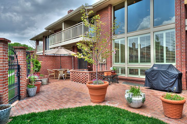 Large South Facing Patio
