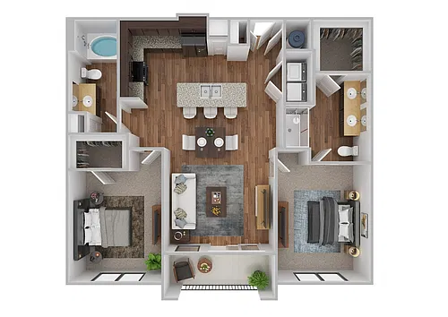 Floor plan B1