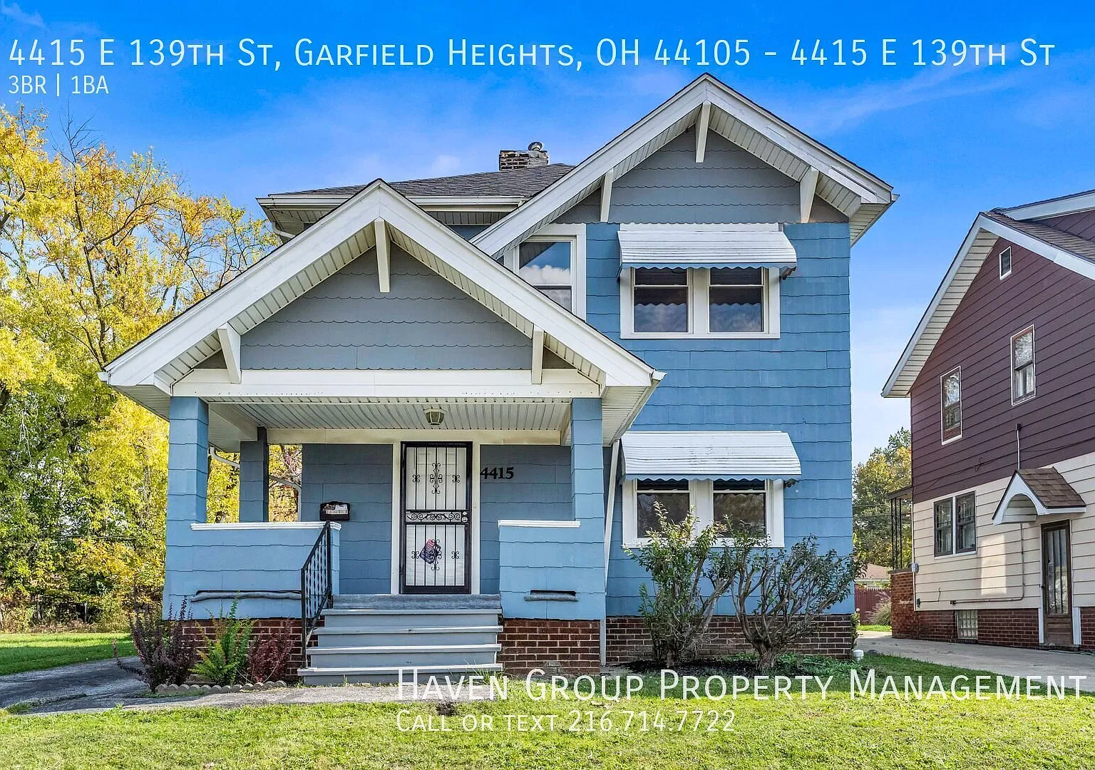 4415 E 139th St, Garfield Heights, OH 44105 - Spacious 3-bed 1-bath single-family home! — Photo 1