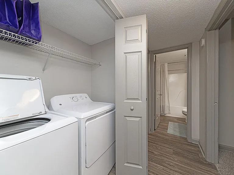 Washer & Dryer with built-in storage