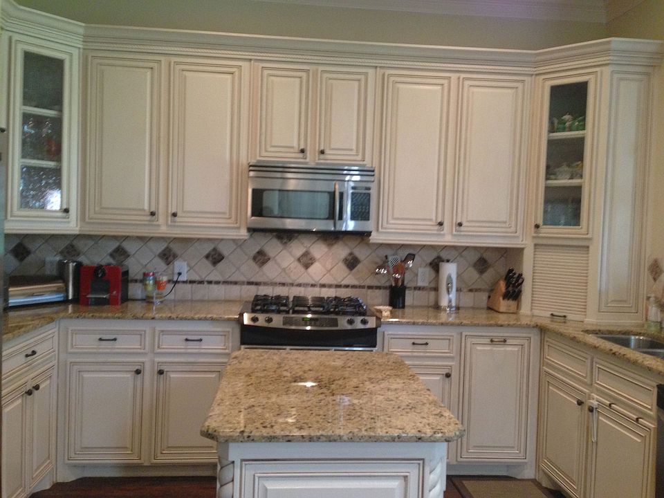 kitchen with gas burner