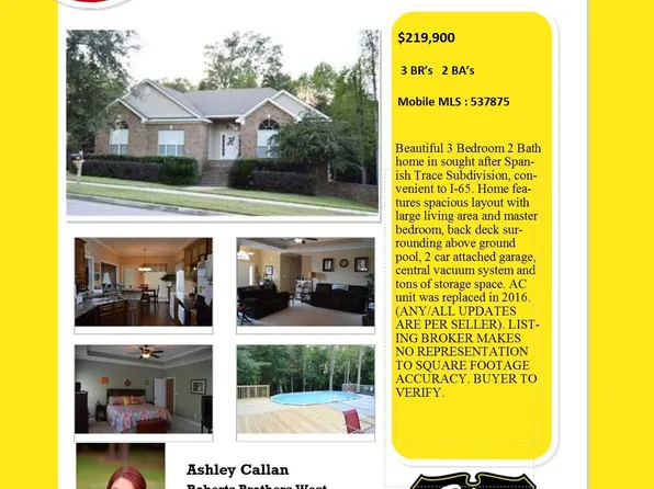 1754 Spanish Trace Dr, Saraland, AL 36571