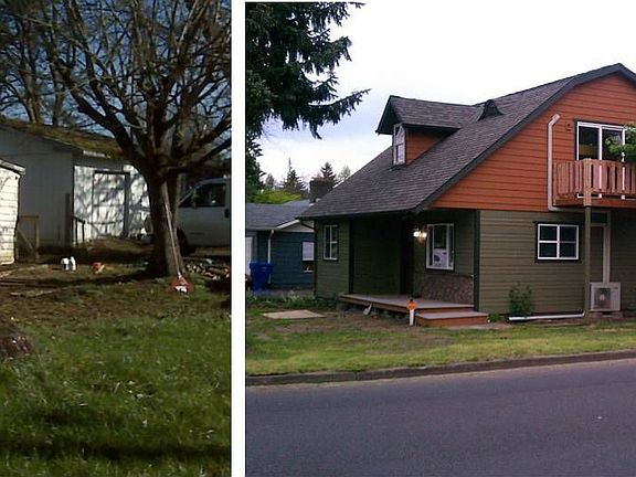 before and after - south