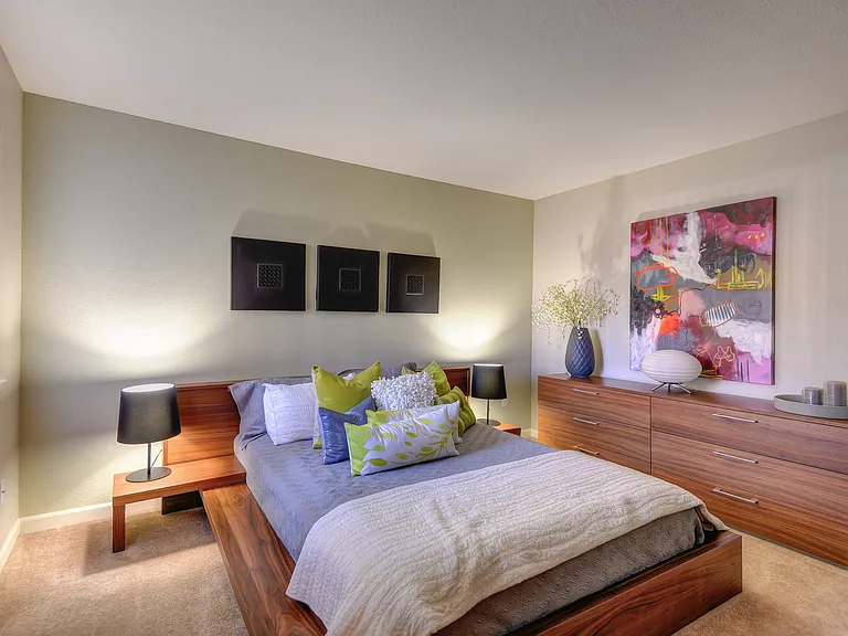 Model Home Bedroom