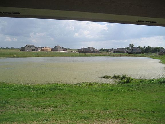 VIEW FROM REAR COVERED PATIO