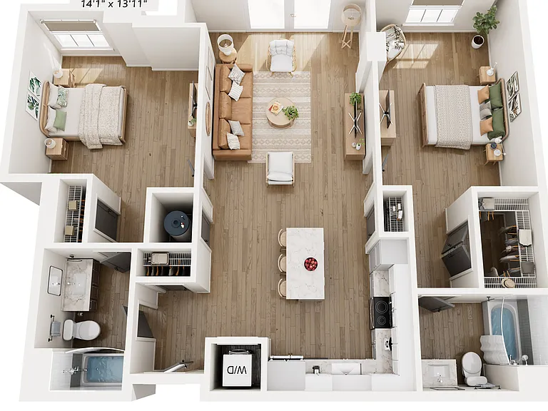 2BR Type A 2BR Type A