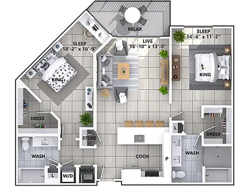 Floor plan C5
