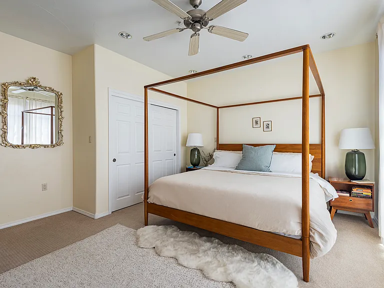Third-floor master bedroom.