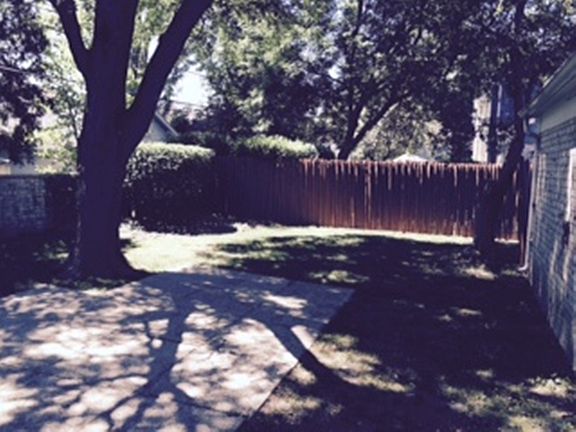 Private Backyard