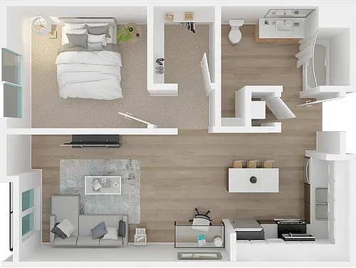 Floor plan Cezanne