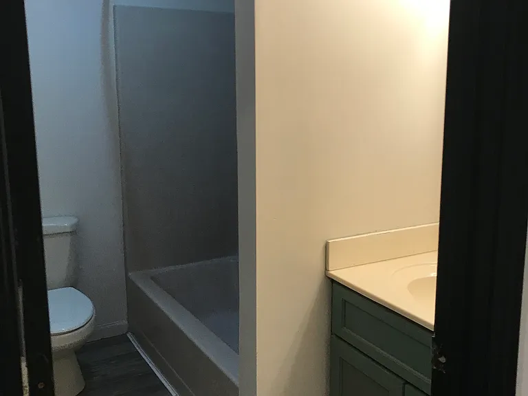 Full bath with tub