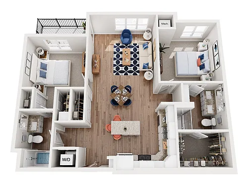Floor plan Hampshire