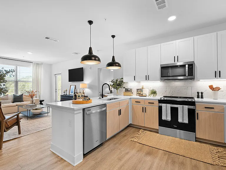 Experience luxurious and modern living with this open-concept design.