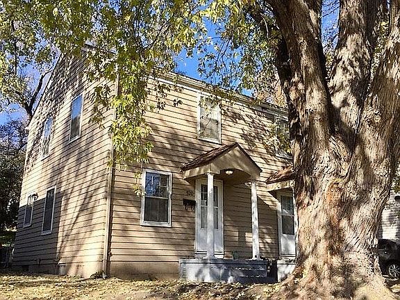 Great trees for shade. 520 S. 50th Street is half of the duplex (left/south side). Unit has two floors. Bedrooms and bathroom upstairs. Living room, kitchen and dining on main floor. Bonus living area, laundry and storage in basement.