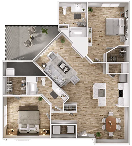 Floor plan Sevilla