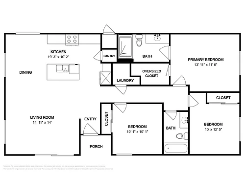 Floor plan Plan 1