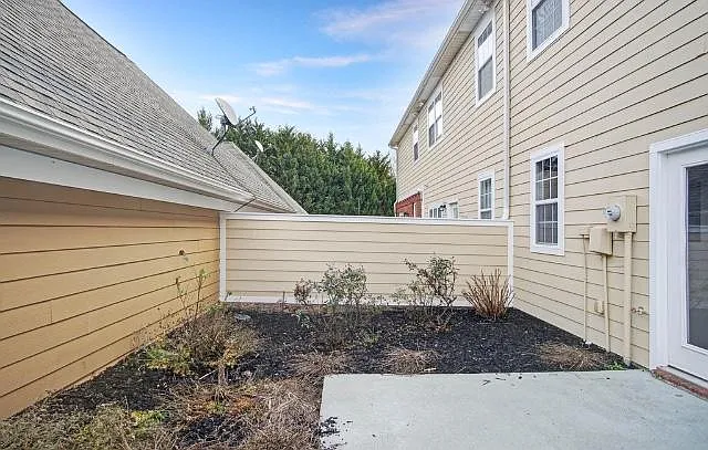 Back patio, nice and private