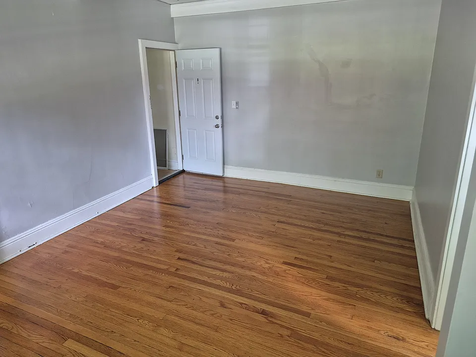 View of living room from kitchen