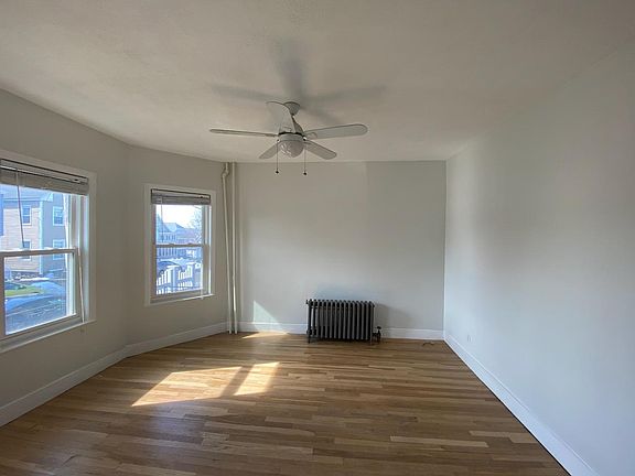 Living room with ample natural light