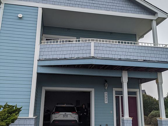 plenty of storage space once inside garage