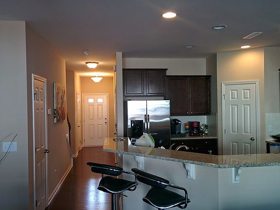 Kitchen and entryway
