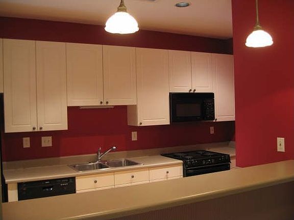 Kitchen with modern appliances.
