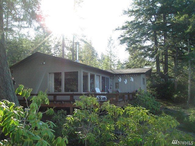View of home from the water side.  I am about 20 feet from the beach