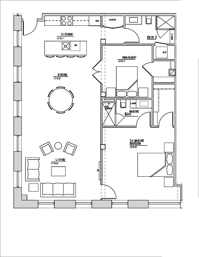 Floor plan Journeyman