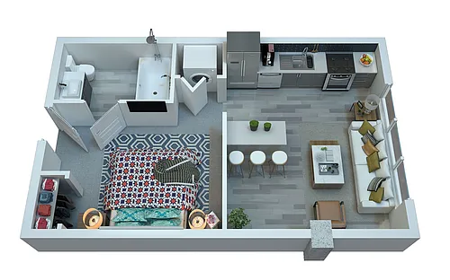 Floor plan Petty
