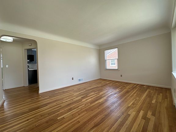 Living room from front door