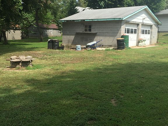 Fire Pit and Lower Garage 