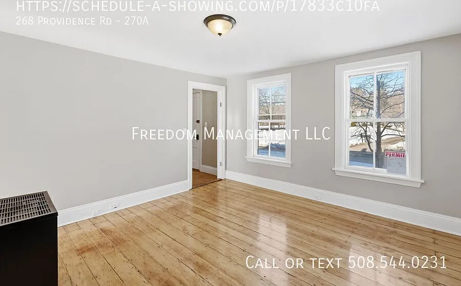 3 Bedroom Apartment for Rent in Grafton Pet Friendly 268 Providence Rd Unit 270A — Photo 2