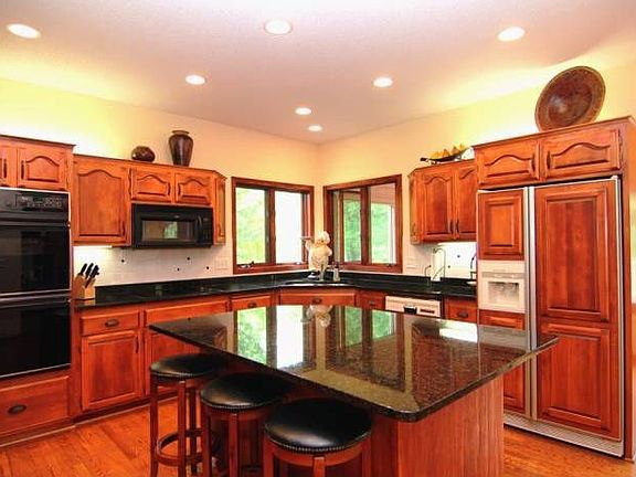 Cherry stain millwork