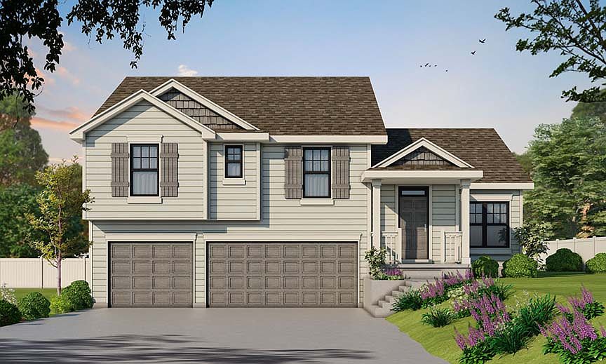 The Linden Floor Plan Elevation Option A