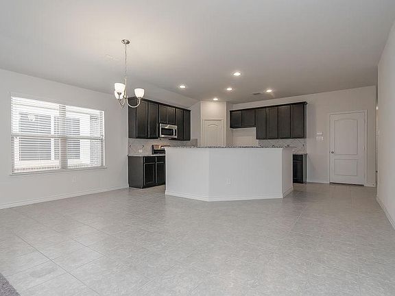 Kitchen view from living area