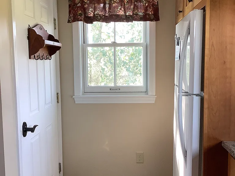Entry way, key rack.