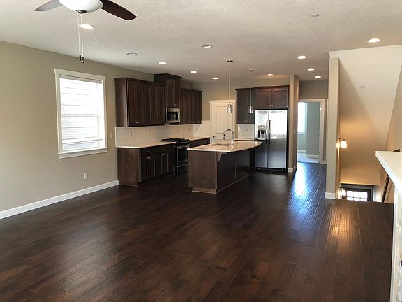 2nd floor Kitchen and Living Room area