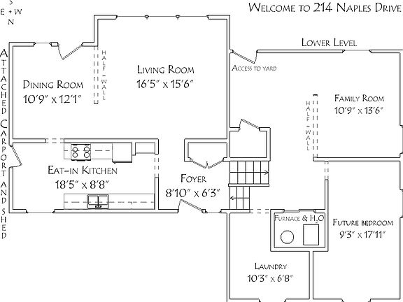 Main and lower levels