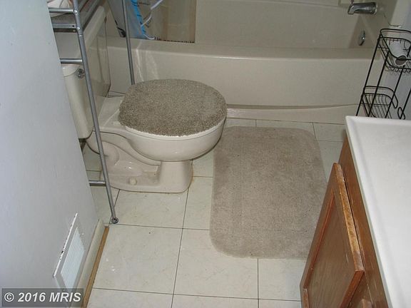 Full Bath on Upper level