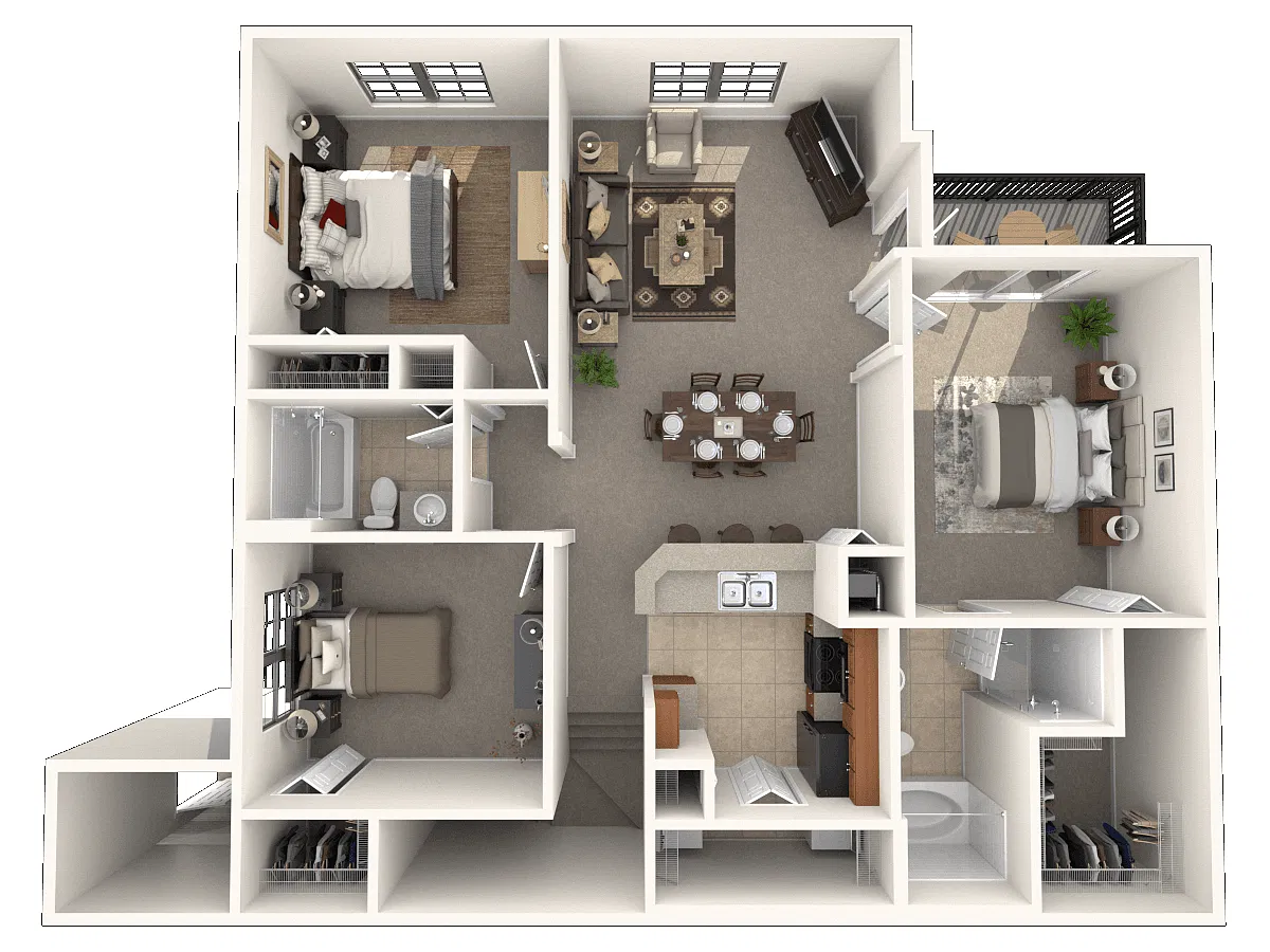 Floor plan Delmar
