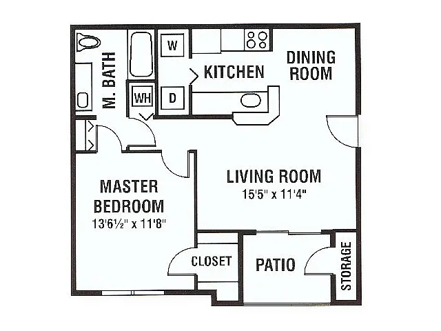 Floor plan The Gardenia