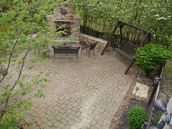 Outside Fireplace from Deck