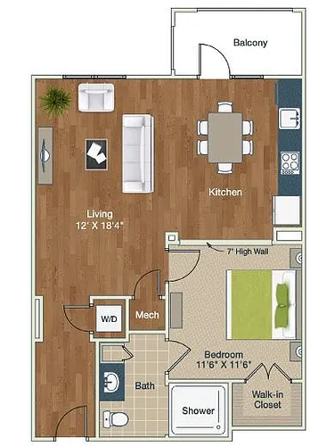 Floor plan S2-B