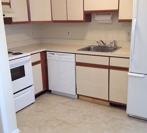 Kitchen with new appliances