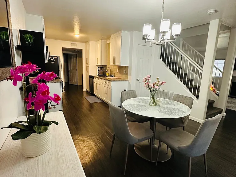 Dining and Kitchen area