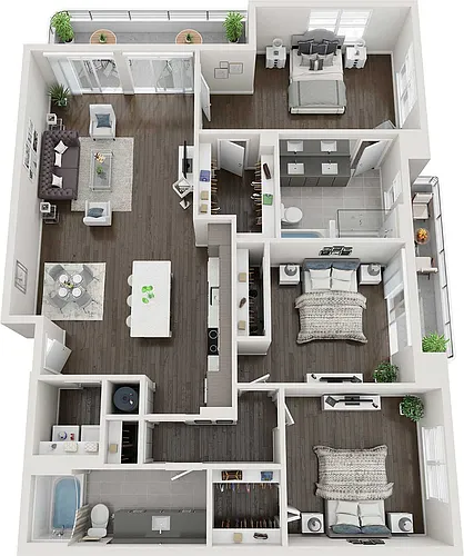 Floor plan C2-1603